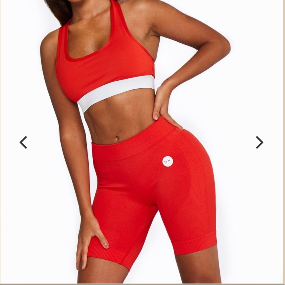 Like New Nicky Kay Seamless Bike Shorts